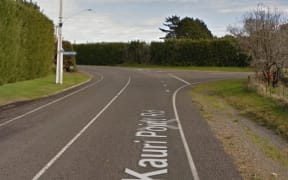 Police said they were called to the two-car crash at the intersection with Kauri Point Road at 8:44am.