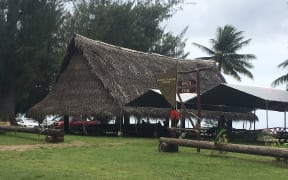 CNMI traditional canoe house
