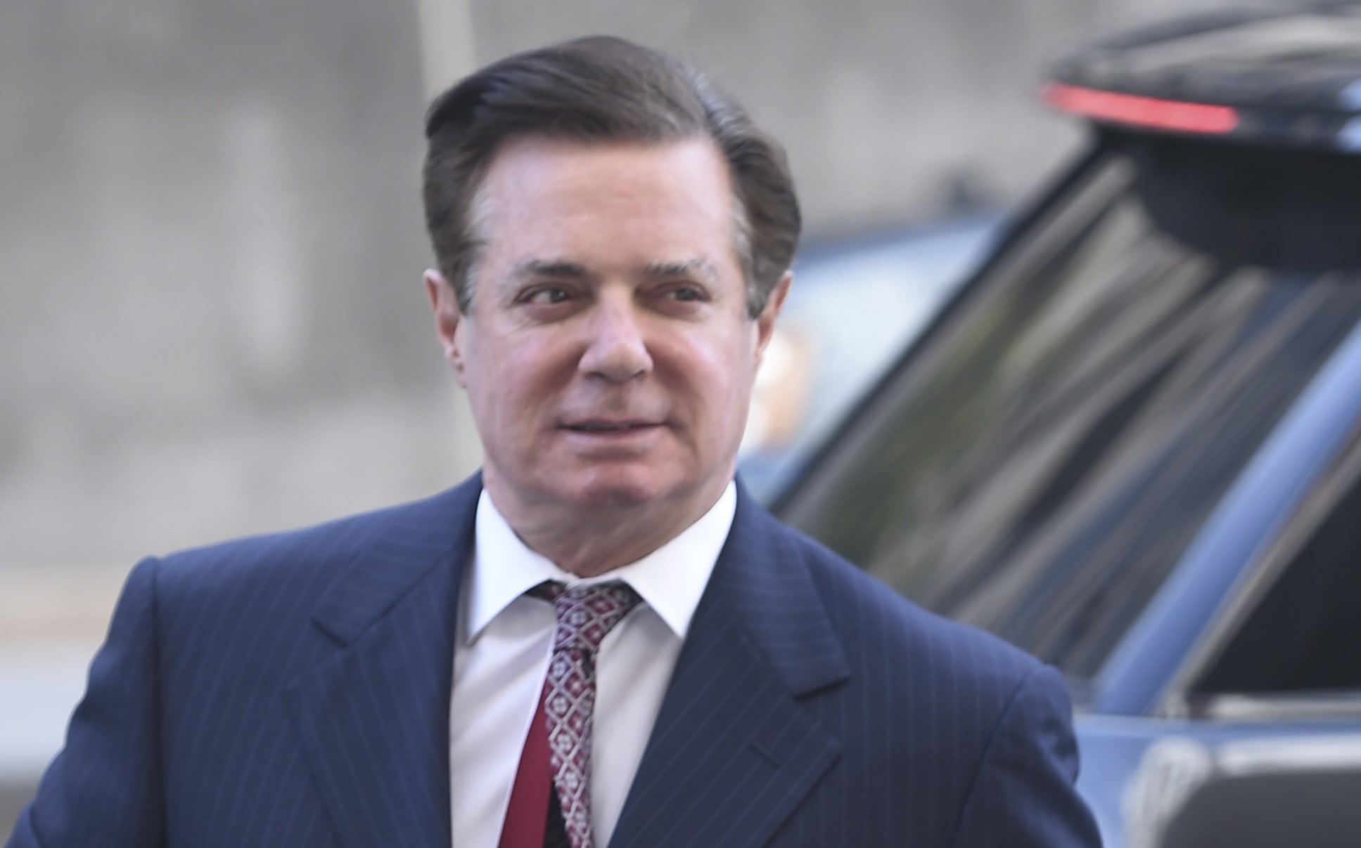 Paul Manafort arrives for a hearing at US District Court on June 15, 2018 in Washington, DC. (Photo by Brendan SMIALOWSKI / AFP)