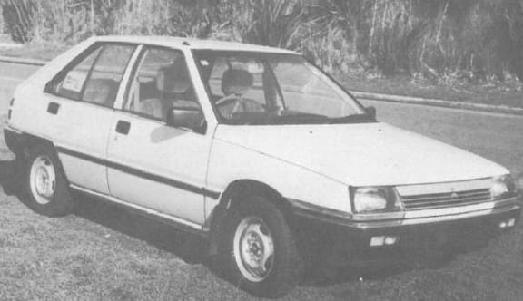 A 1985 Mitsubishi Mirage GLX similar to one police investigating last week's Ashburton shootings are seeking.