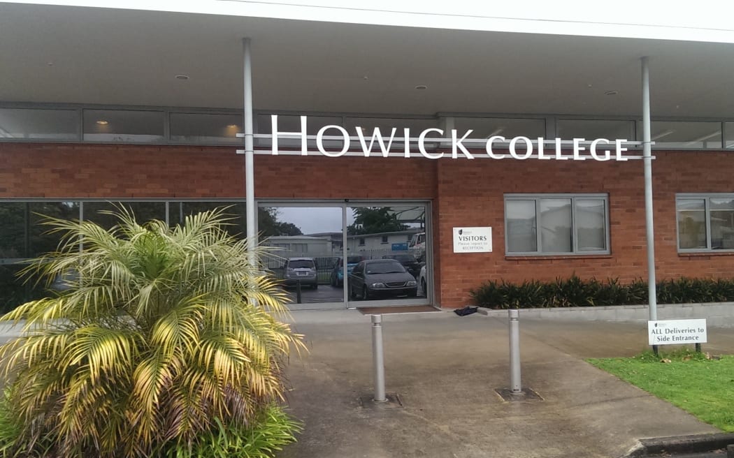 Howick College says counsellors and a trauma team from the Education Ministry are available to help students.