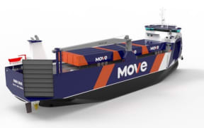 Methanol-capable roll-on, roll-off vessel