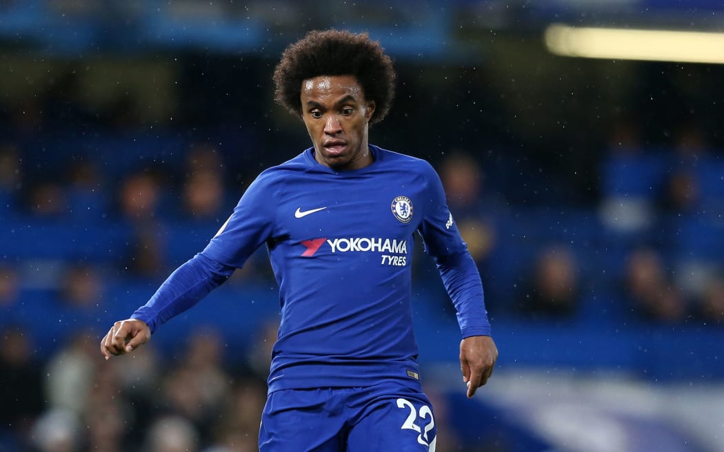 Chelsea midfielder Willian.
