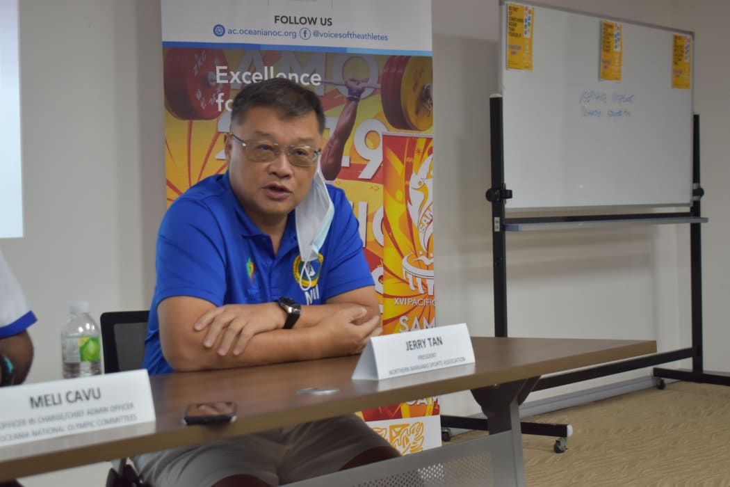 Northern Marianas Sports Association President Jerry Tan.