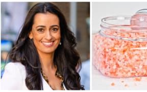 Dr Flavia Fayet-Moore (L)