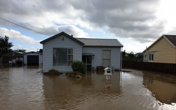 Flooding in Mataura.