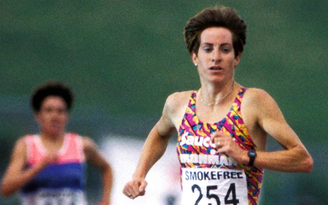Erin Baker, one of New Zealand's greatest triathletes.