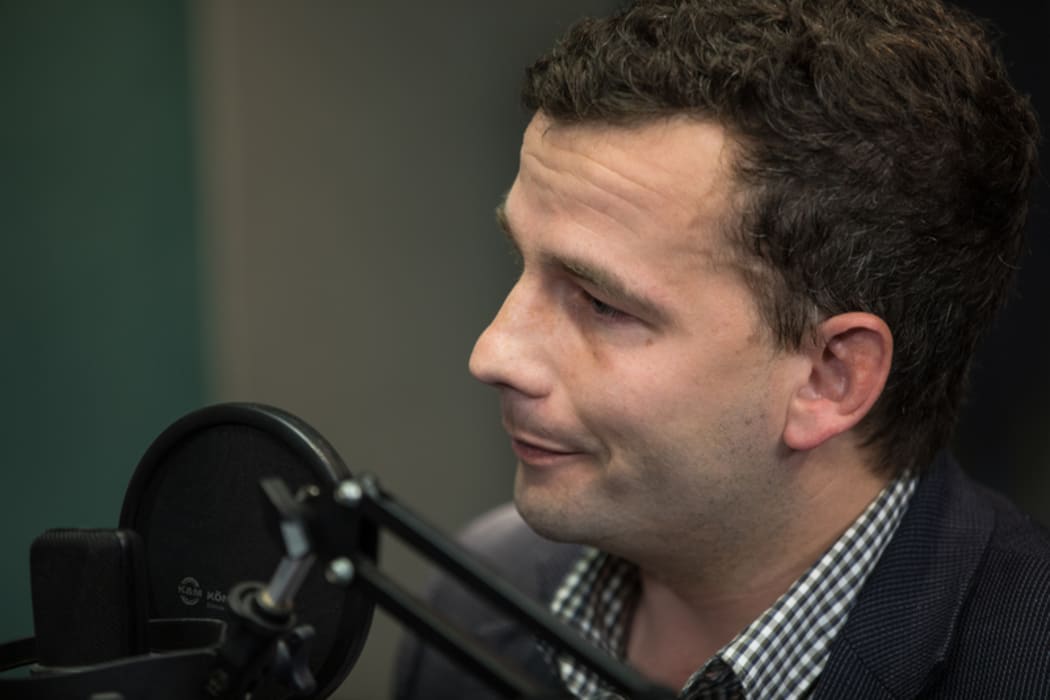 David Seymour in the RNZ Auckland studio.