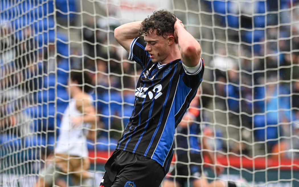 Jesse Randall of Auckland FC