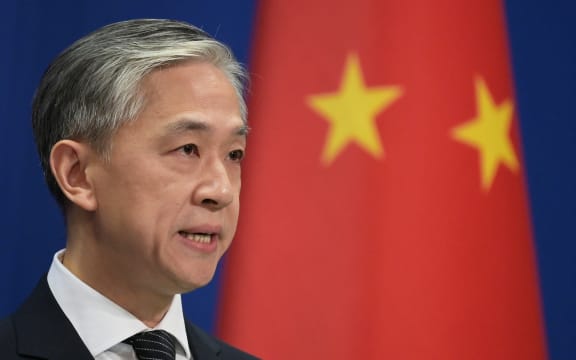 File photo: China's Foreign Ministry spokesman Wang Wenbin announced China had signed a security pact with Solomon Islands.