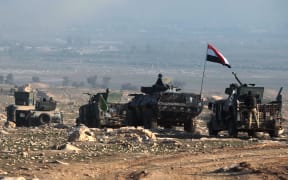 Iraqi forces advance towards Mosul airport 23 February.