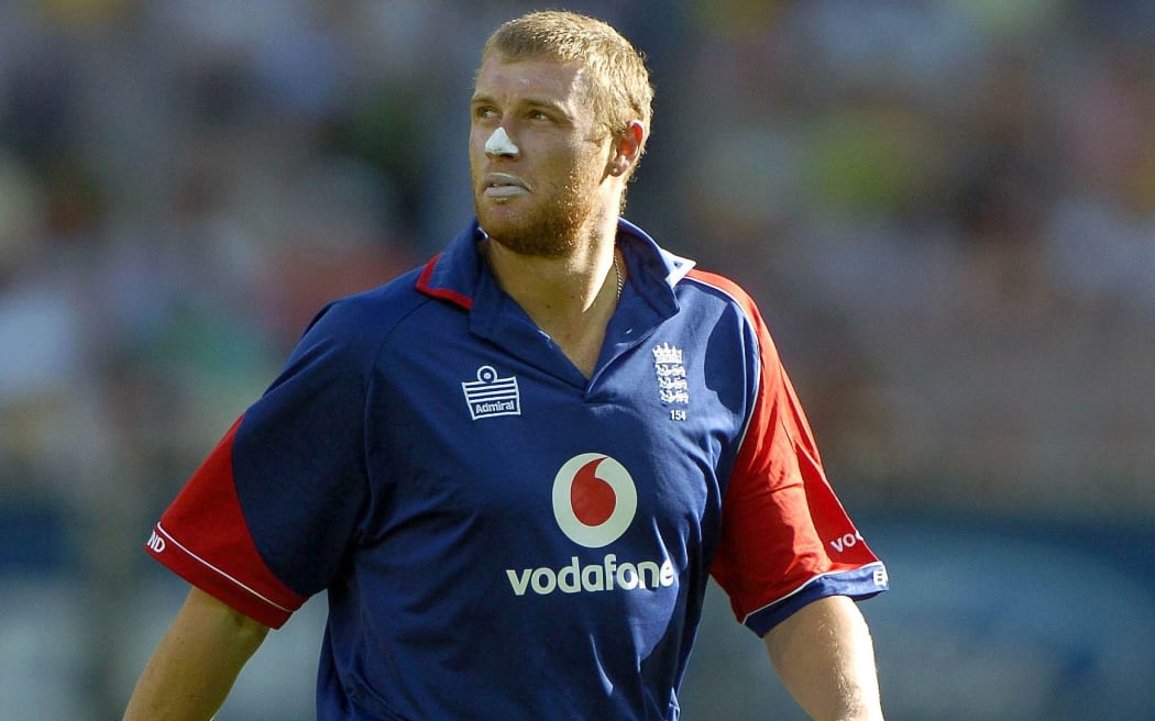 Former England cricketer Andrew Flintoff.