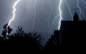 lightning strike
