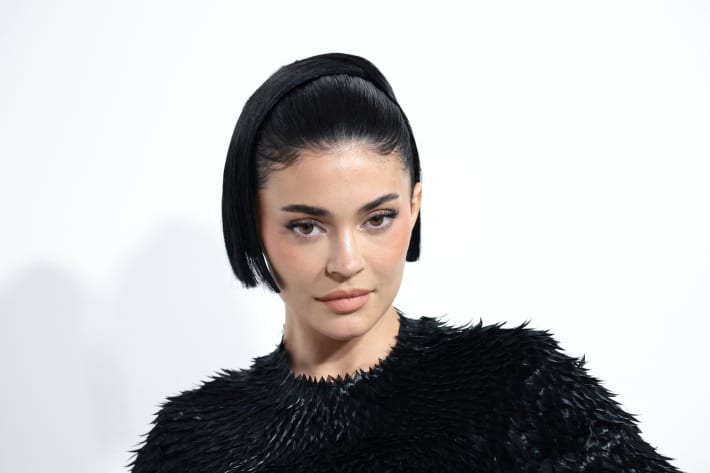 NEW YORK, NEW YORK - OCTOBER 28: Kylie Jenner attends the 2024 CFDA Awards at American Museum of Natural History on October 28, 2024 in New York City.   Dimitrios Kambouris/Getty Images/AFP (Photo by Dimitrios Kambouris / GETTY IMAGES NORTH AMERICA / Getty Images via AFP)