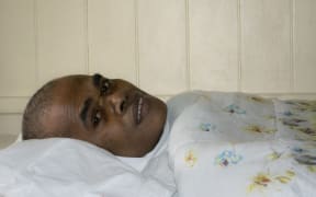 Veteran Fijian news photographer Sitiveni Moce who was bedridden after injuries sustained in an assault after the 2006 coup.