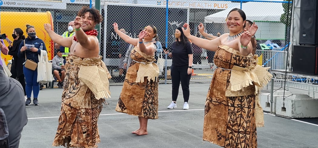 Cultural performances at Cannons Creek in East Porirua