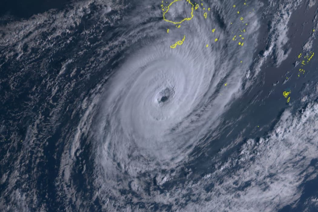 Cyclone Gita at 11am Wednesday