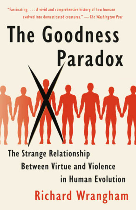 Cover of  The Goodness Paradox, by Richard Wrangham
