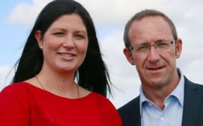 Willow-Jean Prime and Andrew Little