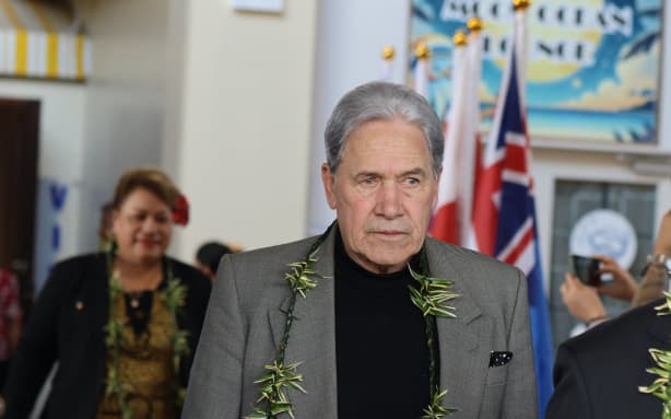 New Zealand Foreign Minister Winston Peters in Palau for the 55th Pacific Islands Forum Leaders Meeting. 30 August 2026