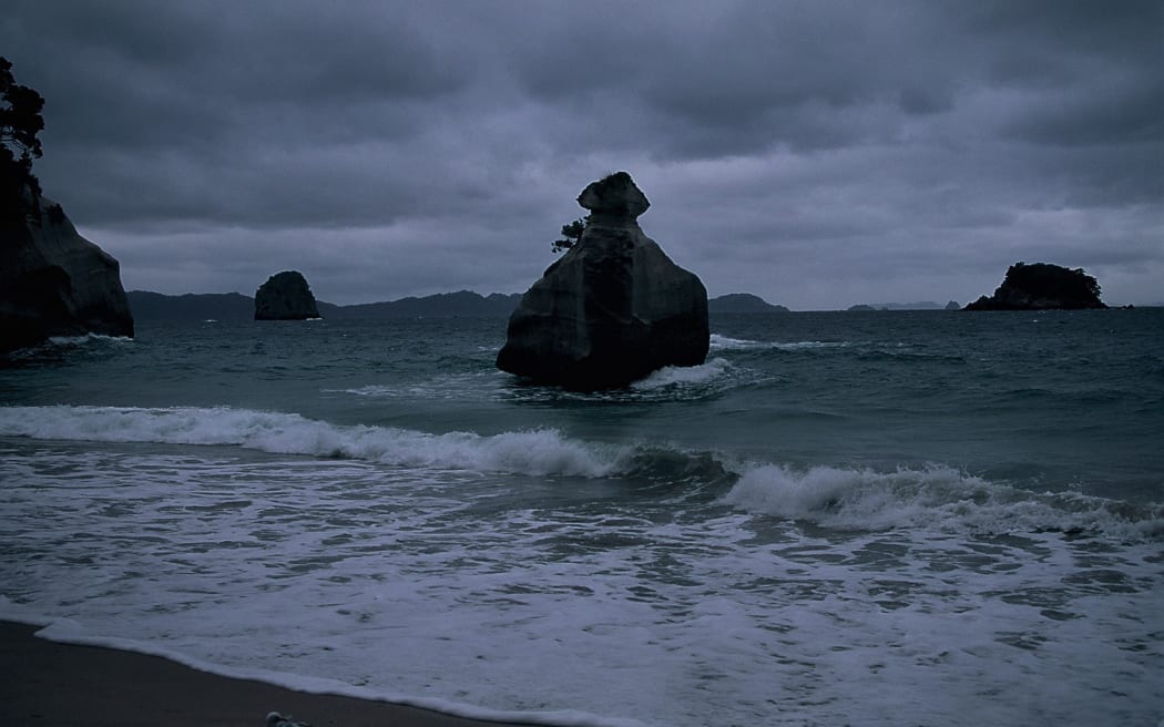 Coromandel, bad weather, rain, storm.