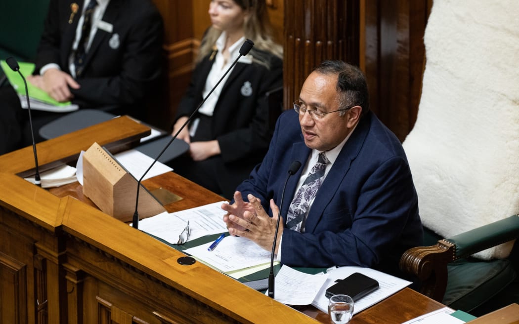 Deputy Speaker Adrian Rurawhe in the chair