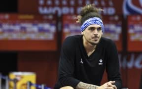 Tall Black Isaac Fotu at the 2019 Basketball World Cup in China
