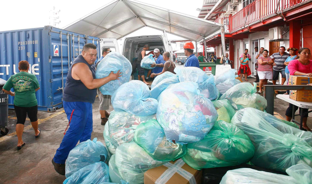 French Polynesia sends supplies to Vanuatu's victims of Cyclone Pam