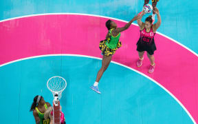 Maia Wilson during the Fast5 Netball world series match between New Zealand Silver Ferns and Jamaica at Hisense Arena Melbourne Australia. Sunday 29th October 2017. Copyright Photo. Brendon Ratnayake / www.photosport.nz