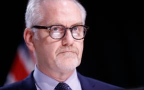 07102021 PHOTO: ROBERT KITCHIN/STUFF
L-R:  
Associate Minister of Health Dr Ayesha Verrall and Otago University Prof David Murdoch brief the public in the daily 1pm Covid Update at Parliament.