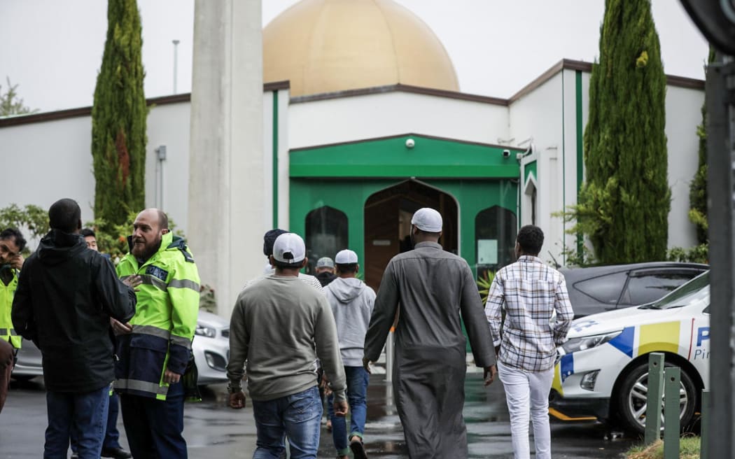 Worshippers - including those from the Linwood Islamic Centre - gathering for Jumu'ah at Masjid Annur, five years on from the March 15 terror attacks.