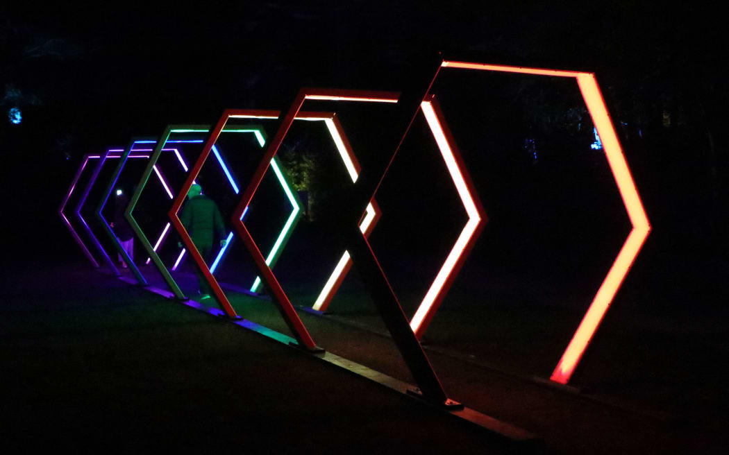 Kiwi artist Anthony Van Dorsten piece - Full Spectrum