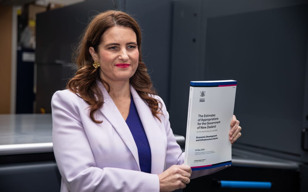 Nicola Willis presents Budget 2025