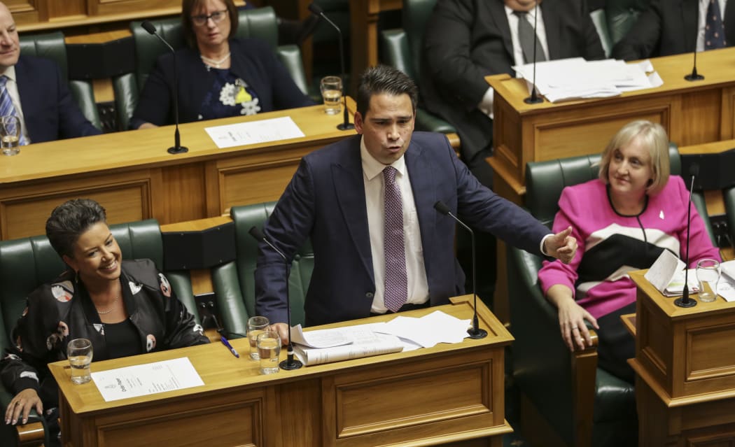 Simon Bridges budget day the house