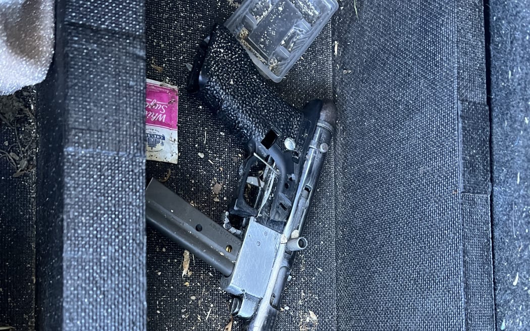 Items were all seized by the police as part of the bust.