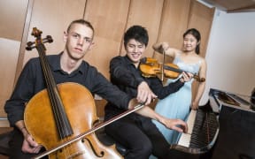 Aurelian Trio Matthias Balzat, Delvan Lin and April Ju