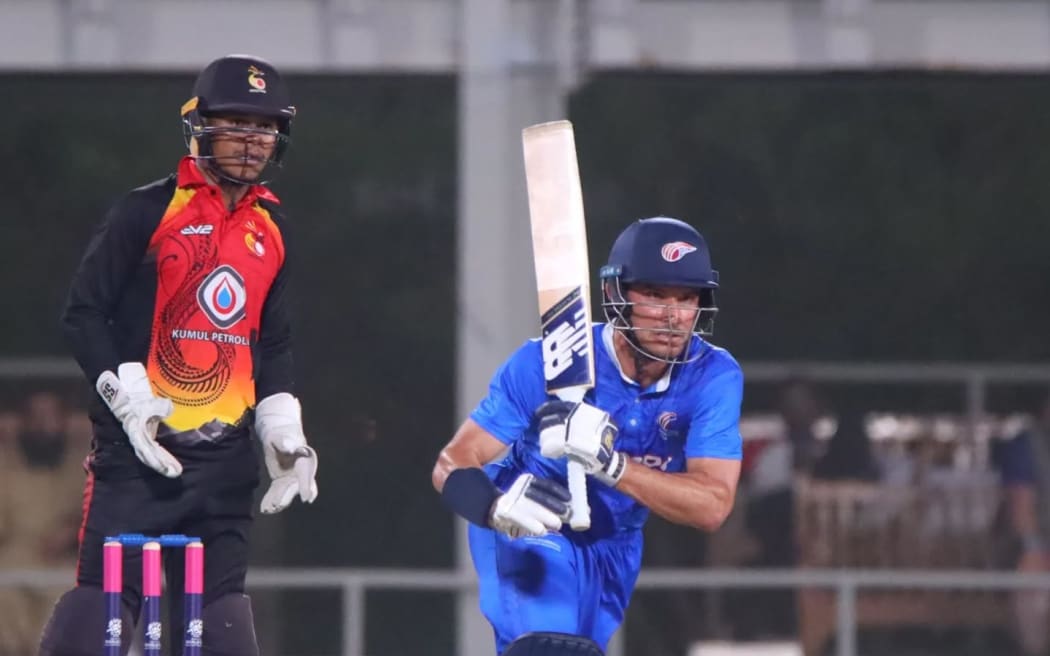 Papua New Guinea had set a total of 117 runs and Samoa reached the target with nine balls remaining and six wickets in hand.