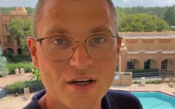 Ben Golliver at his Disney World hotel