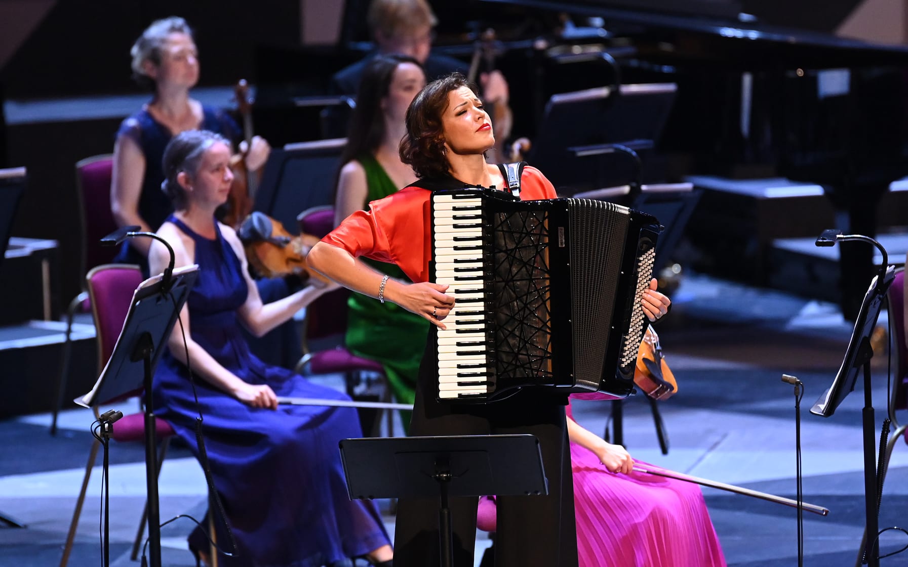 Ksenija Sidorova at Last Night of the Proms 2021