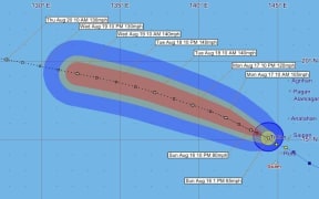 Tracking Tropical Storm Goni