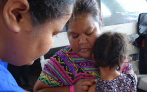 Immunisation outreach by Marshalls Public Health staff