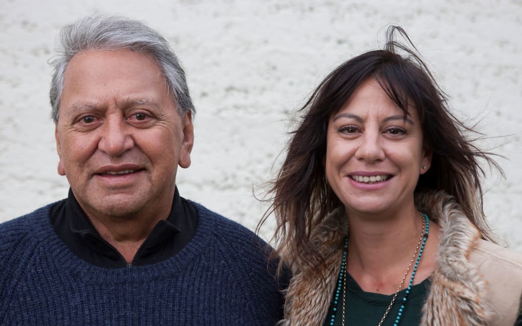 Tutere Parata and daughter Kristie Parata of Te Ātiawa.