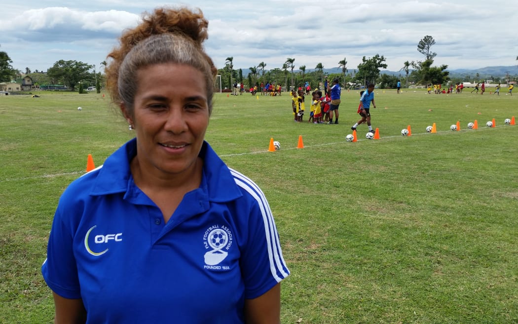 Lavenia Yalovi ran the Just Play programme for kids in Ba with the help of UNICEF.