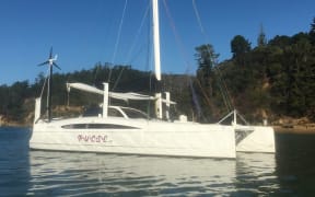 Tim Clissold's catamaran, Pulse