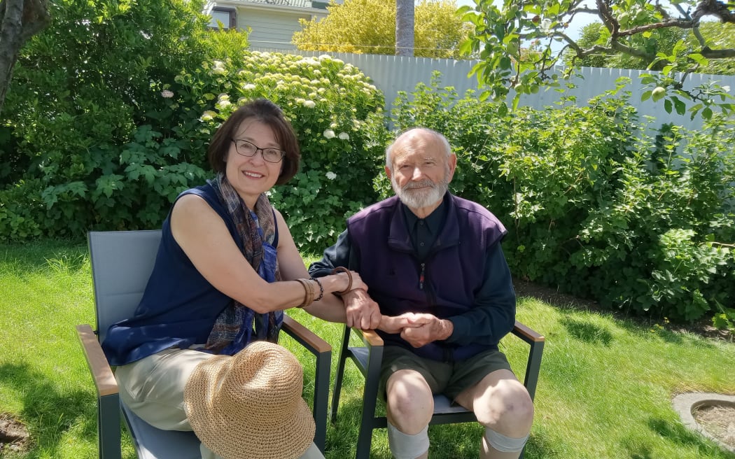 Barbara Matyszczuk with Dr John Kania
