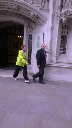 Lundy's sister Caryl and her husband David Jones leave the Privy Council.