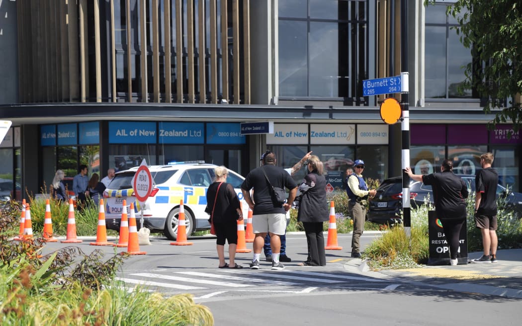 Suspicious package in Ashburton