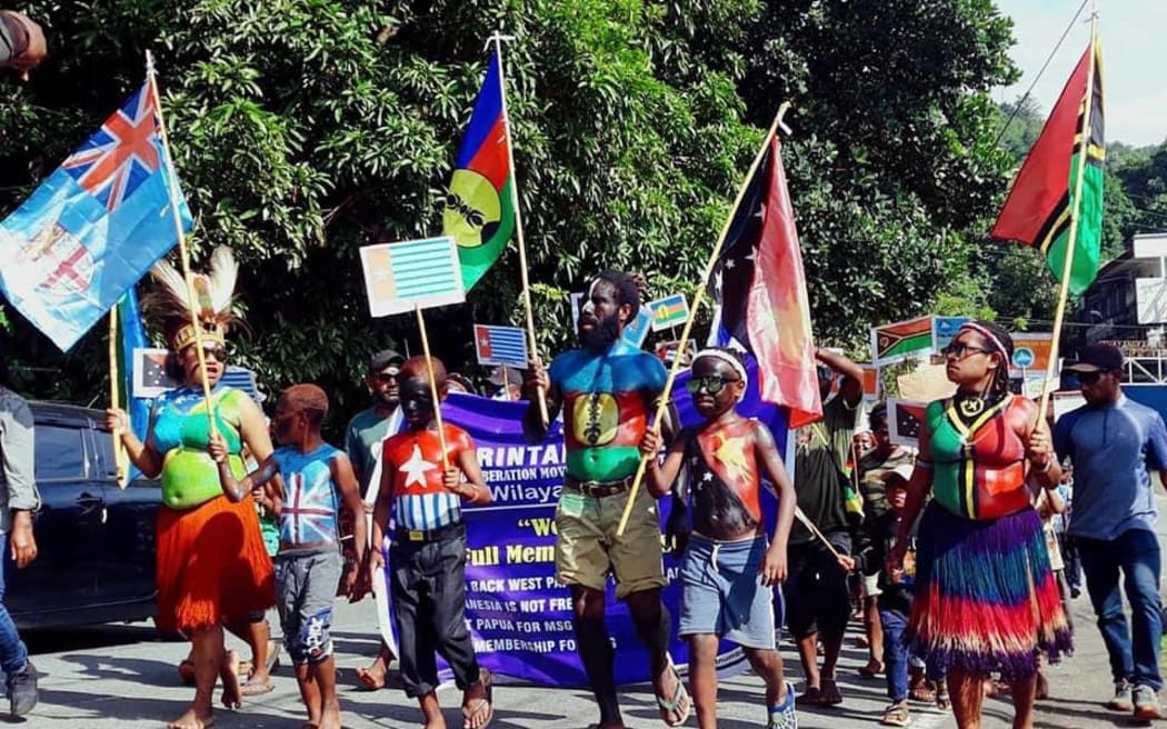Huge rallies across the West Papua region in support of MSG membership have triggered a draconian Indonesian crackdown.