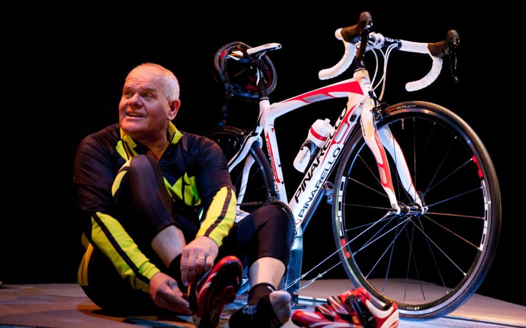 Mark Hadlow stars in GOMIL, the sequel to his smash-hit play MAMIL (Middle Aged Men in Lycra).