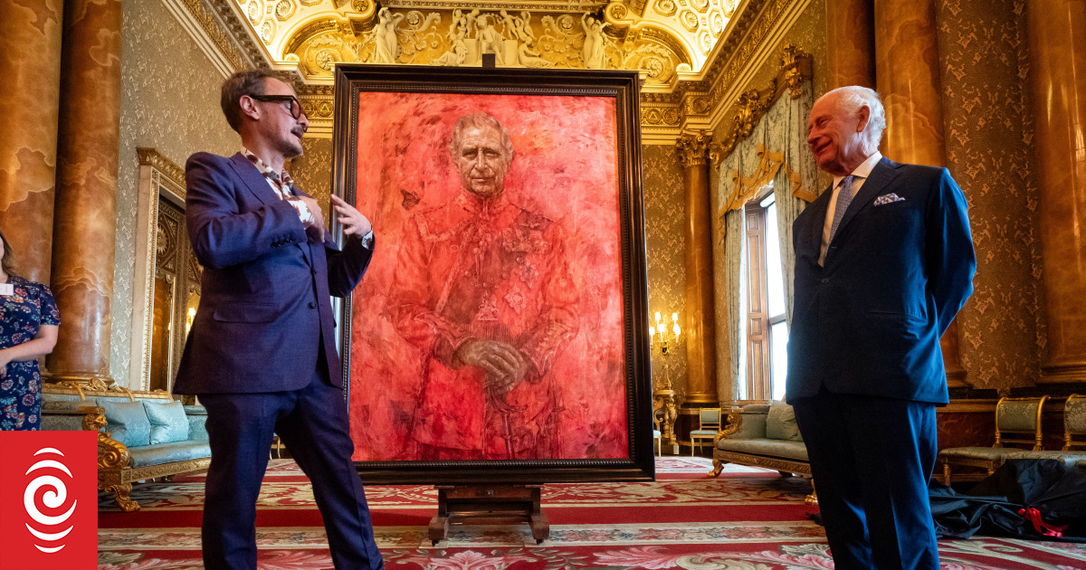 Too much artist, too little Charles, says Wellington portrait artist - Vimarsana News